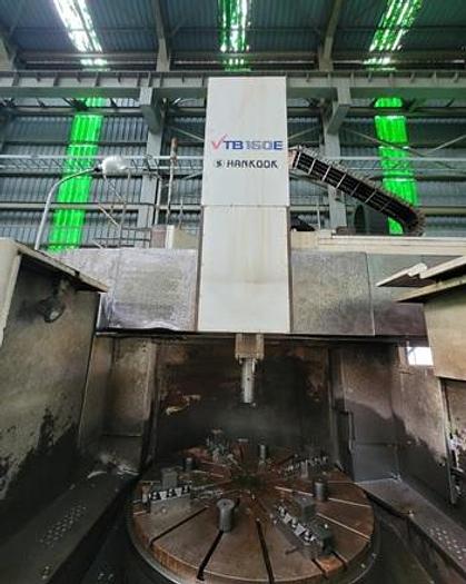 Used Lathe Vertical Turning CNC Hankook