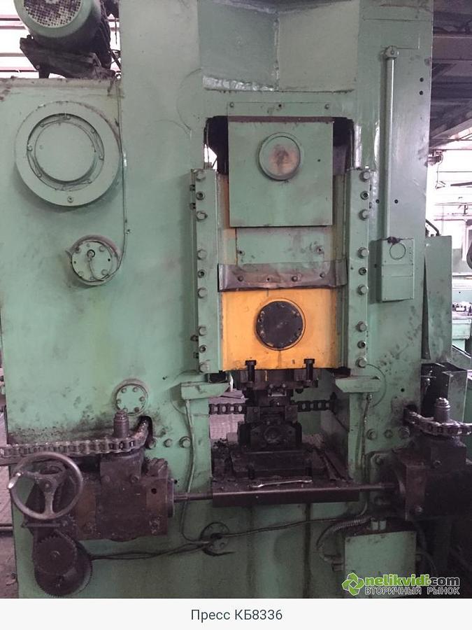 Used 400 tons Press Knuckle Joint Coining Barnaul, Russia KB8336