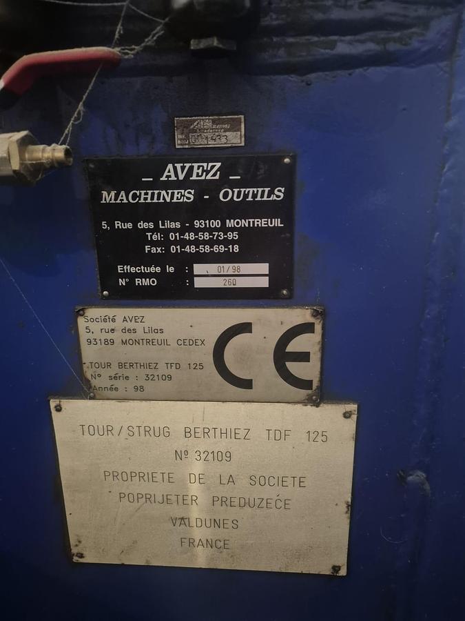 Used Berthiez TDF125