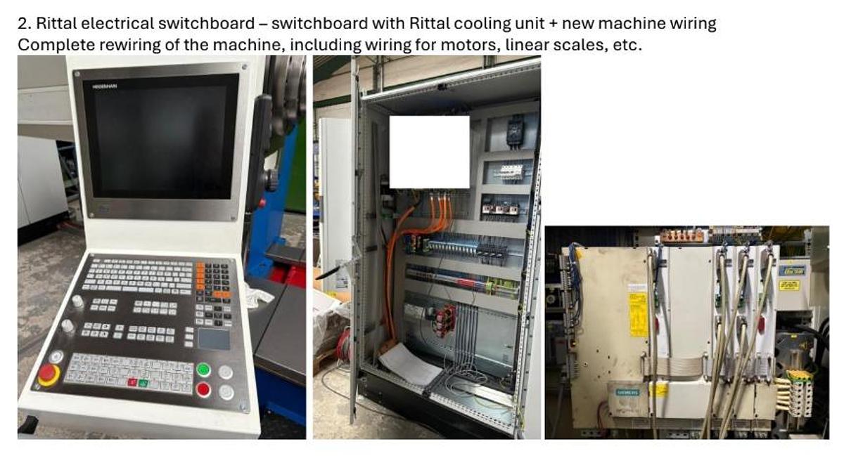 Refurbished Borer Horizontal Table Type CNC Tos Varnsdorf WH105