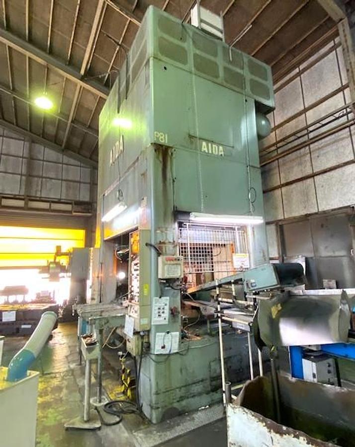 Used 300 tons Press Sheet Stamping Mechanical Aida SMX-L2-300(2)