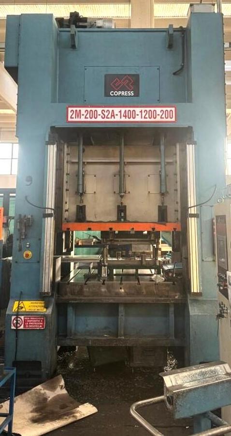 Used 200 tons Press Sheet Stamping Mechanical Copress P200-2P