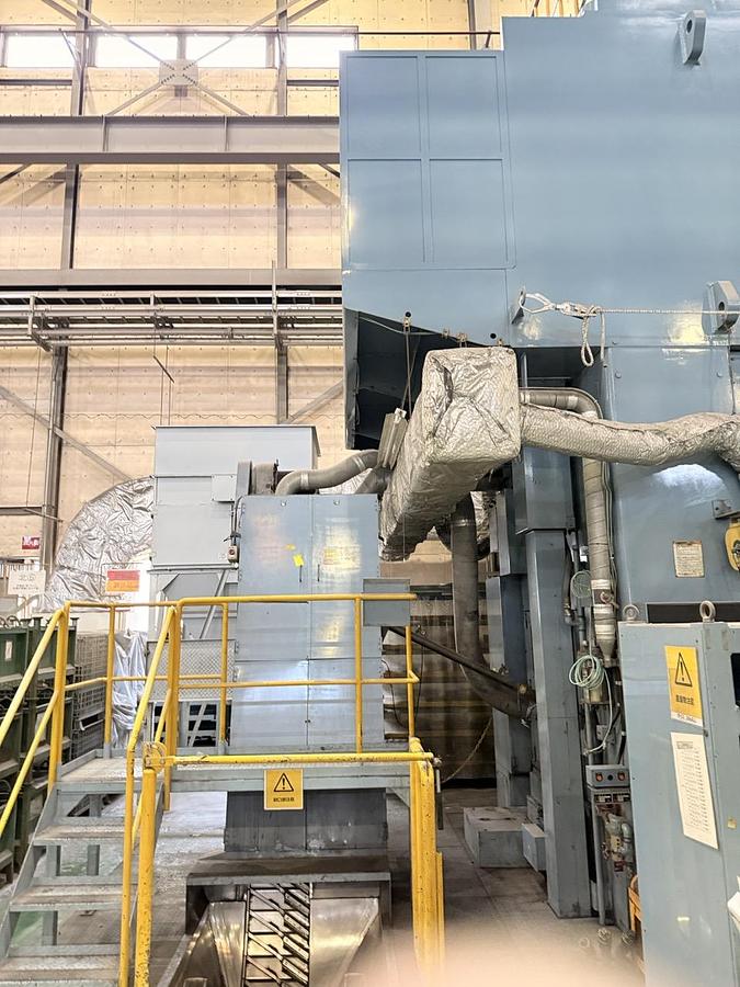 Used 1200 tons Press Cold Forging Aida CFT-1200