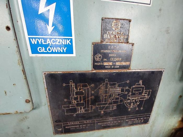 Used Lathe Vertical Turning Sedin Russia 1516