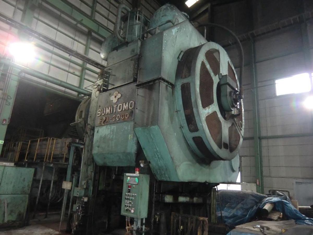 Used 3000 tons Hot Forging Line Sumitomo FPA-3000