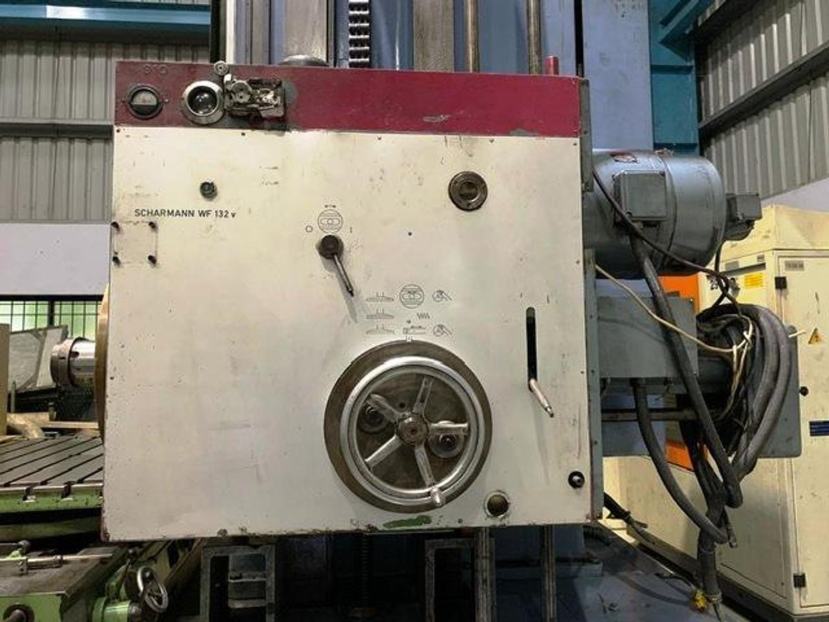 Used Borer Horizontal Floor Type Scharmann WF132V