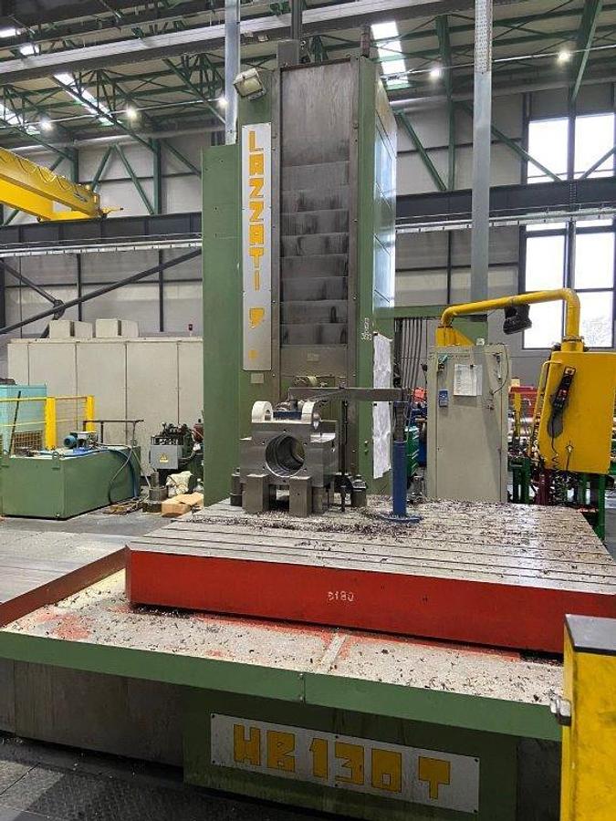 Used Borer Horizontal Table Type CNC Lazzati HB130T