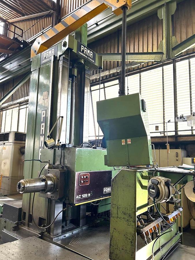 Used Borer Horizontal Floor Type CNC Pama