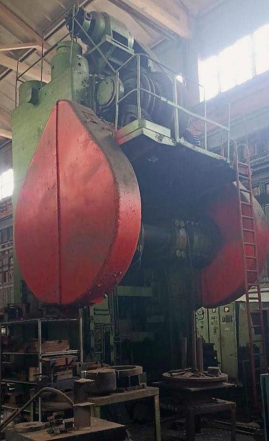 Used 1000 tons Press Knuckle Joint Coining Barnaul K8340