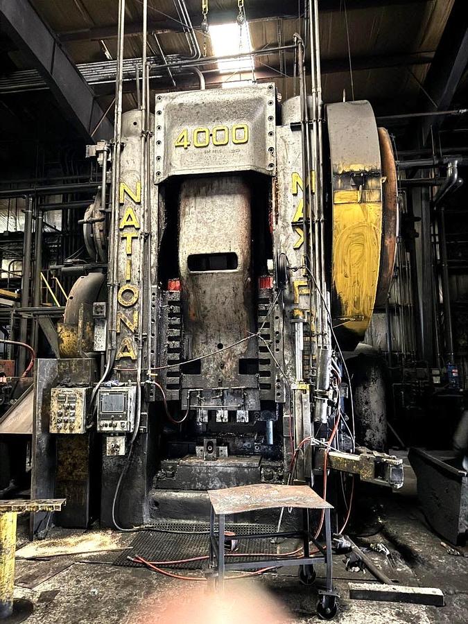 Refurbished 4000 tons Press Hot Forging National Maxipress