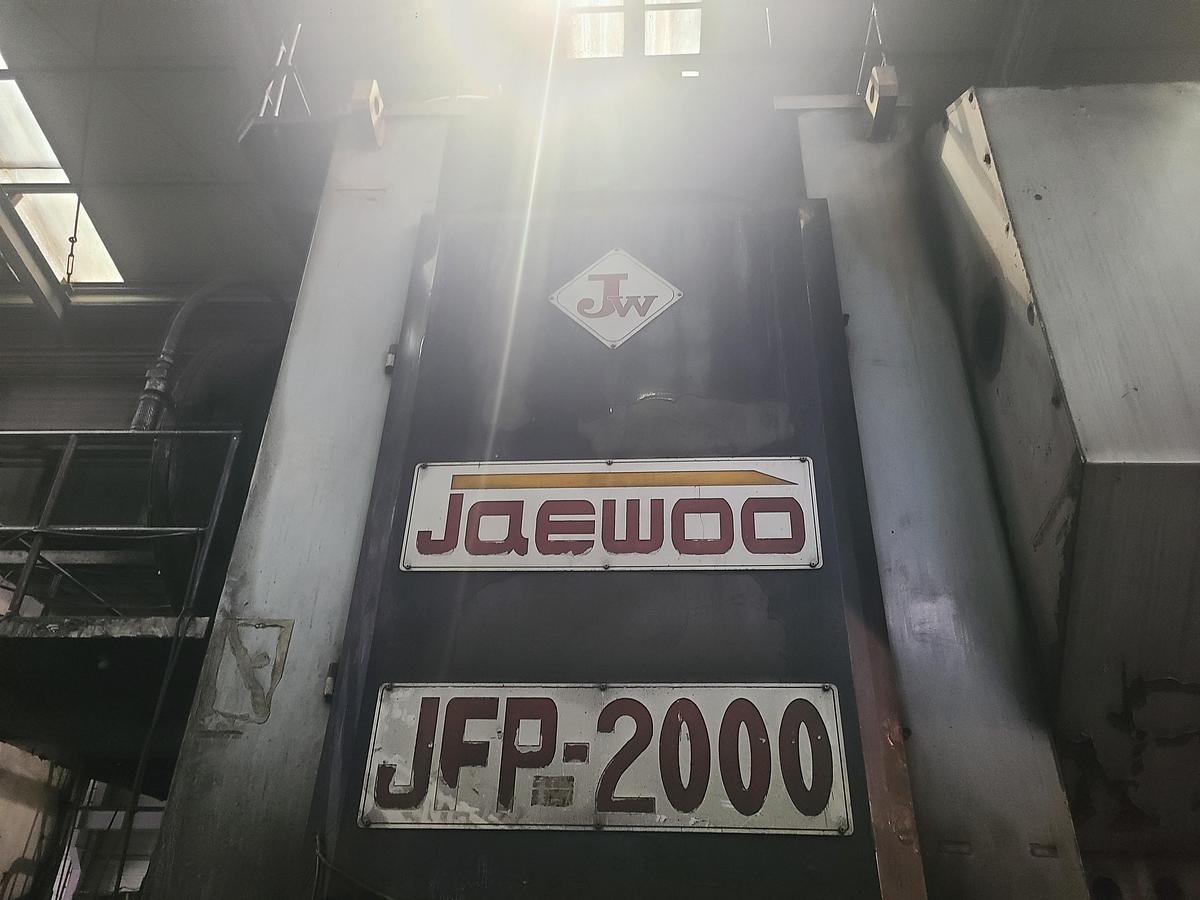Used 2000 tons Hot Forging Line Jaewoo FP2000