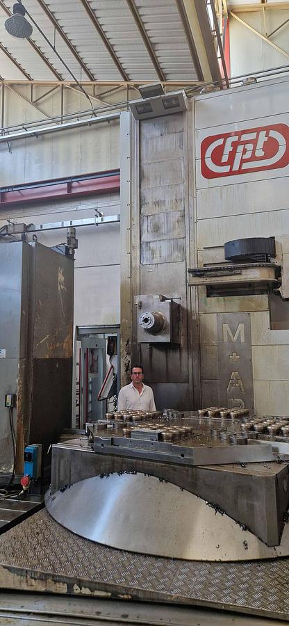 Used Borer Horizontal Floor Type CNC FPT Industrie SPA M-ARX