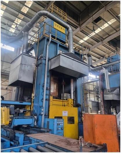 Used Press Forging Open Die Hydraulic HBE Korean