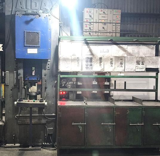 Used 250 tons  Press Knuckle Joint Coining Aida