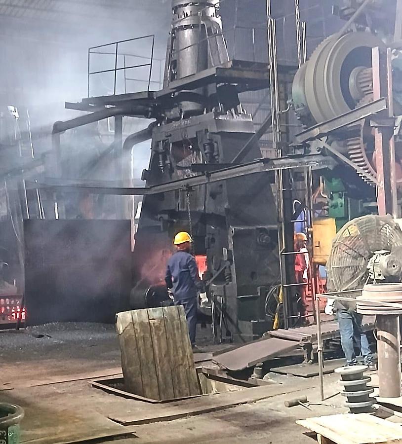Used 5 tons Hammer Forging Pneumatic Kramatorsk 17KP
