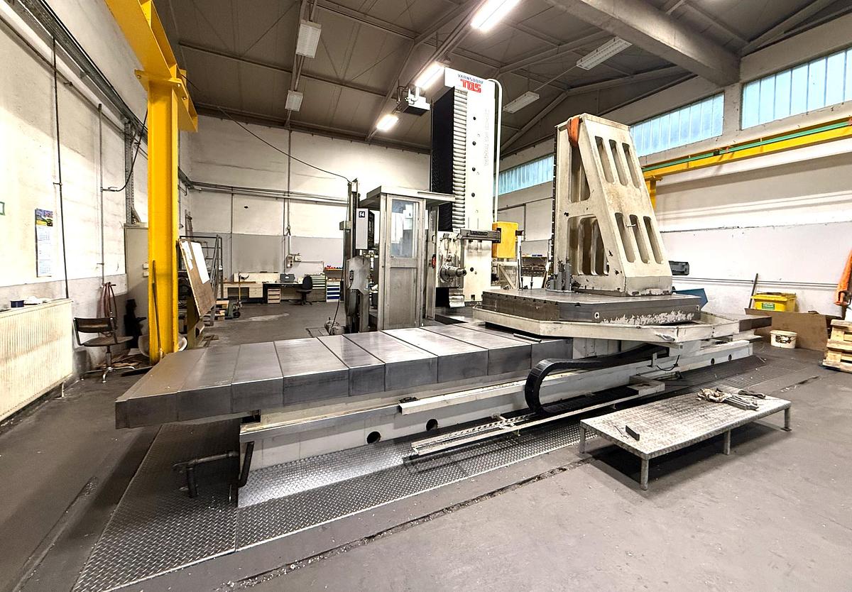 Used Borer Horizontal Table Type CNC Tos Varnsdorf WHQ13