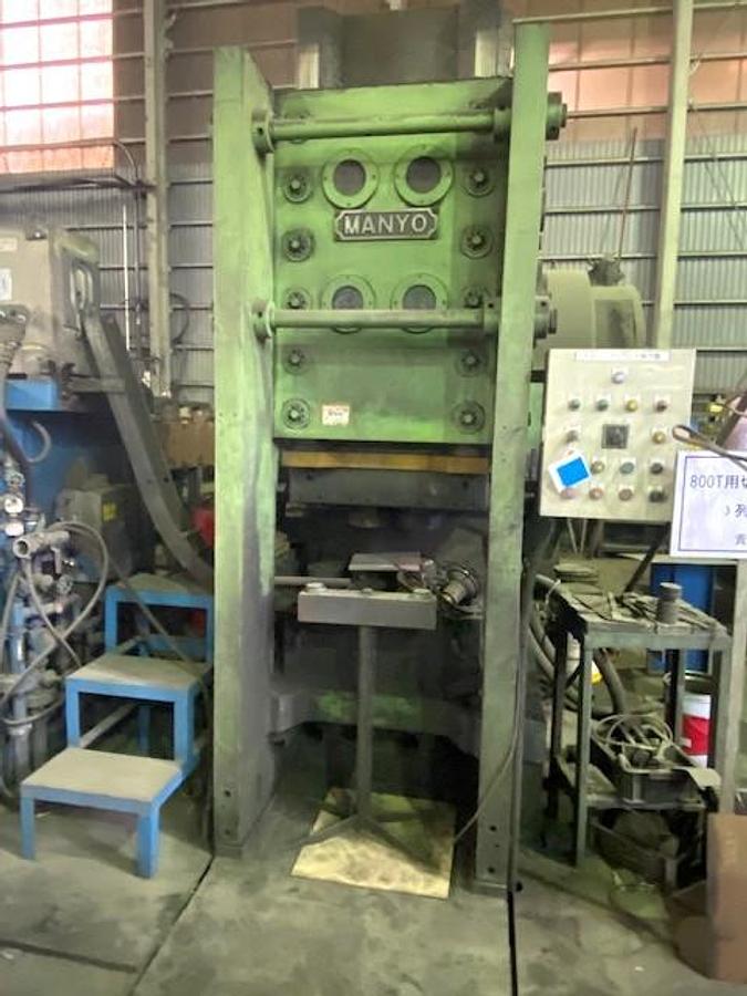 Used 600 tons Press Hot Forging Manyo