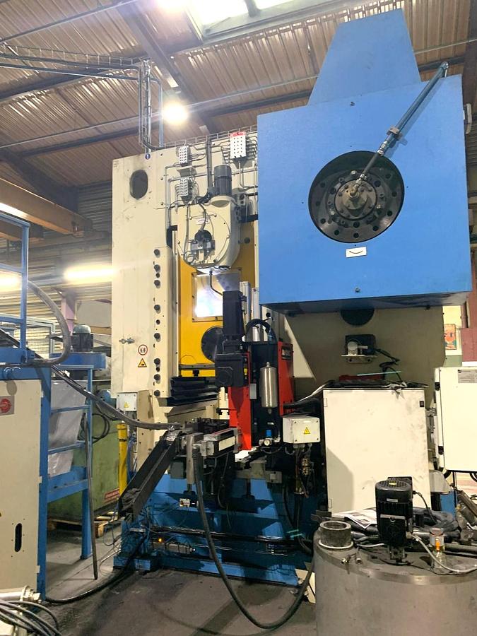Used 1000 tons Press Knuckle Joint Coining Barnaul KB8340