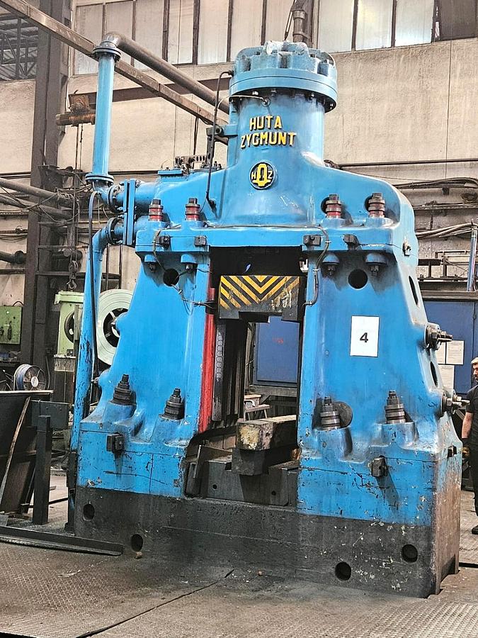 Used 2.5 tons Hammer Forging Pneumatic Huta MPM6300