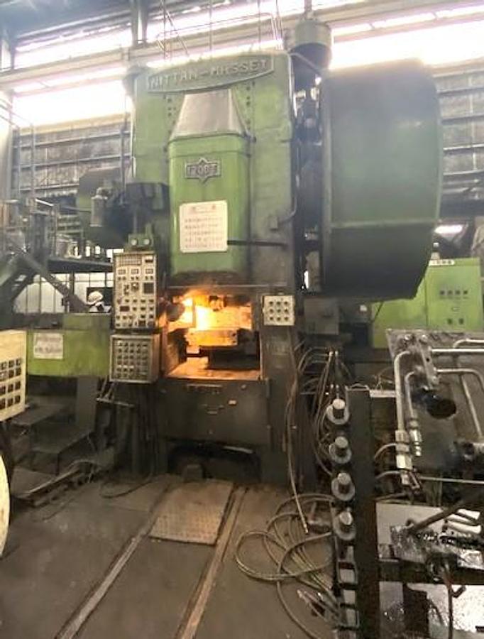 Used 1200 tons Hot Forging Line Nittan Massey