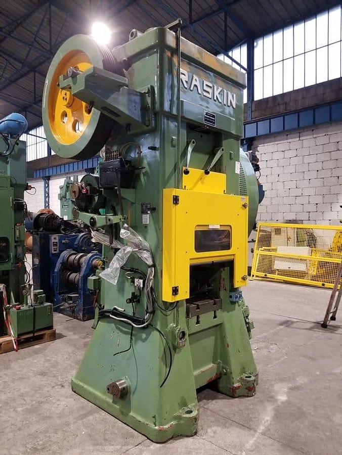 Used 400 tons Press Knuckle Joint Coining Raskin 400TG