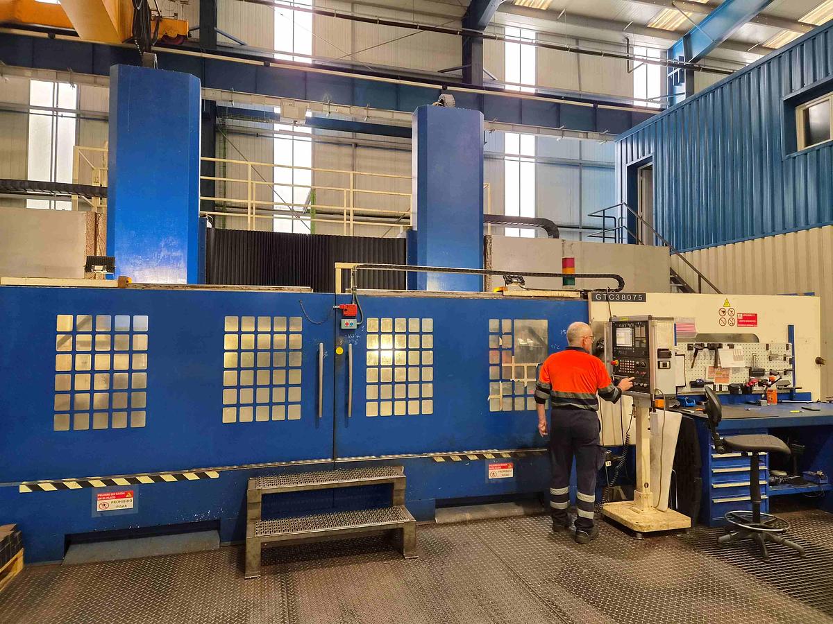 Used Lathe Vertical Turning CNC SMTCL GTC38075