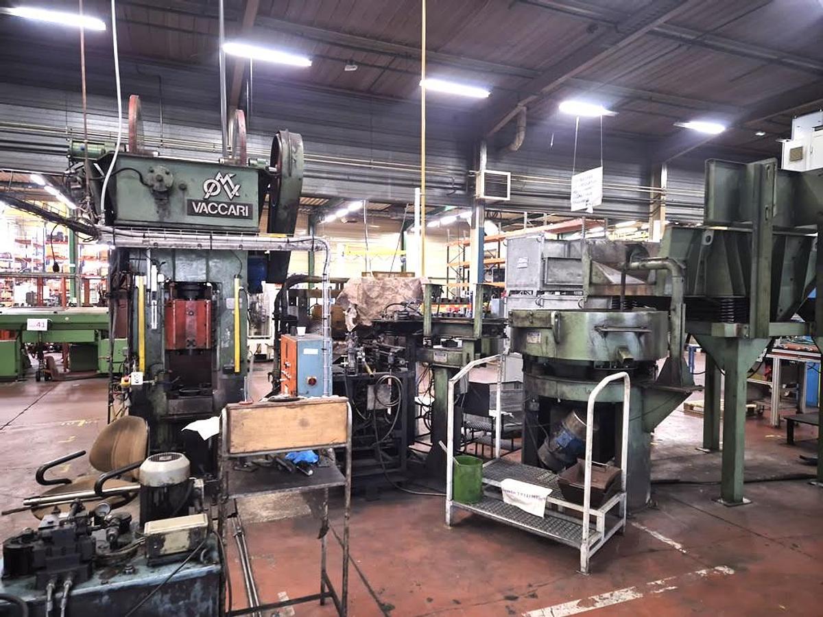 Used 230 tons Press Friction Screw Vaccari 7PS