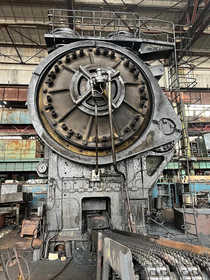 Used 4000 tons Press Hot Forging TMP Voronezh Russia K8546