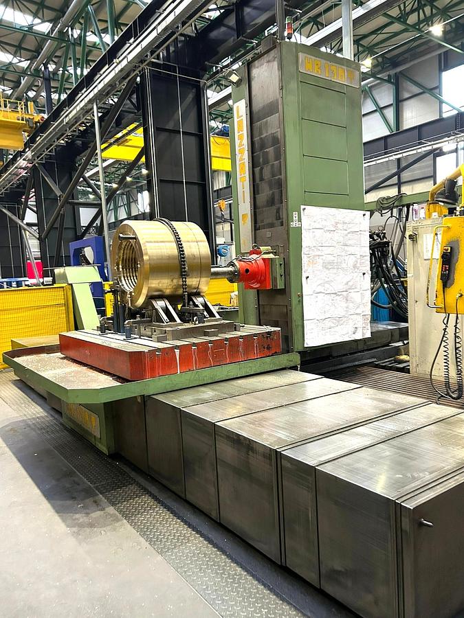 Used Borer Horizontal Table Type CNC Lazzati HB130T
