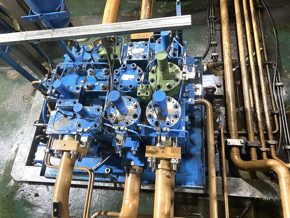 Refurbished 8000 tons Press Forging Open Die Hydraulic United