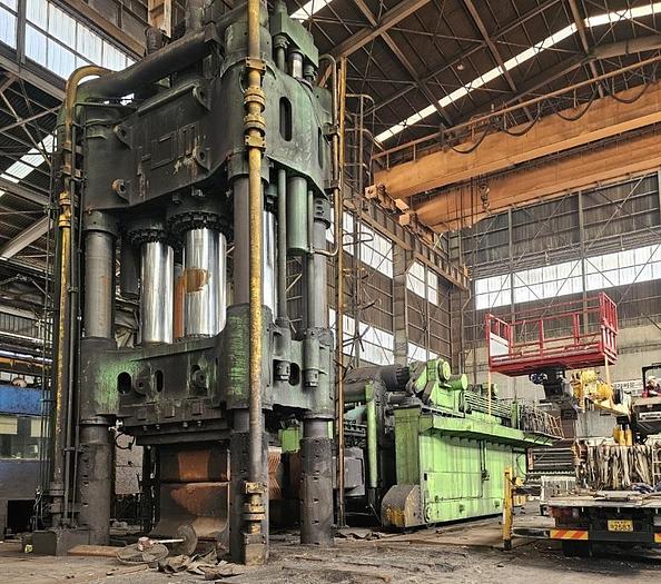 Used 6500 tons Press Forging Open Die Hydraulic HJM / Seonam