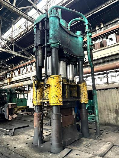 Used 1250 tons Press Forging Open Die Hydraulic Dnepropetrovsk PB1341