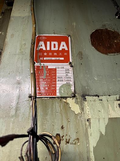 Used Press Sheet Stamping Mechanical Aida PS-50