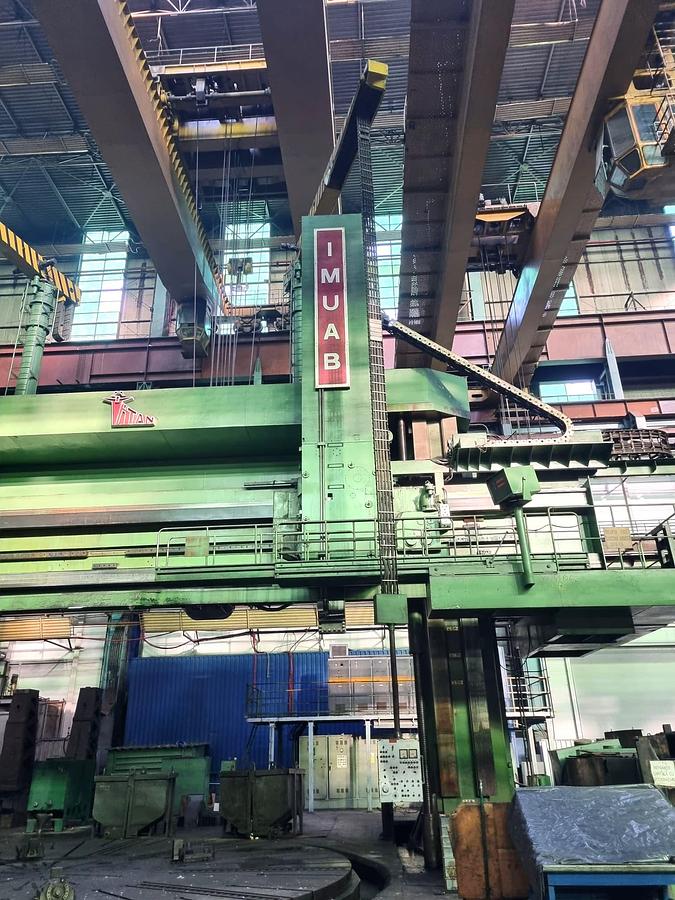 Used Lathe Vertical Turning CNC Titan