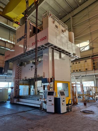 Used Press Sheet Stamping Mechanical SIMPAC SV4P-1600