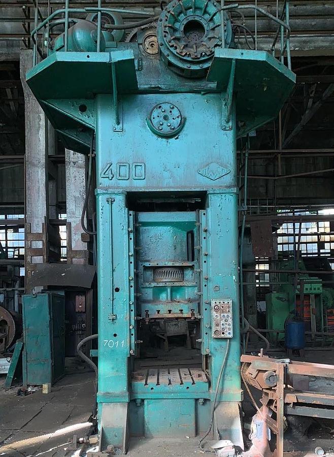 Used 400 tons Press Trimming TMP Voronezh Russia KB9536
