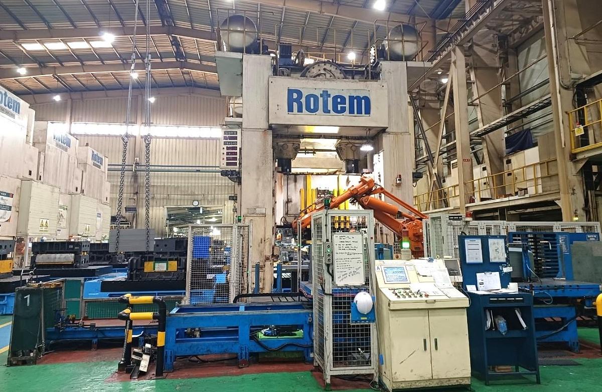 800-600-400-400 Sheet Stamping Line Mechanical Rotem
