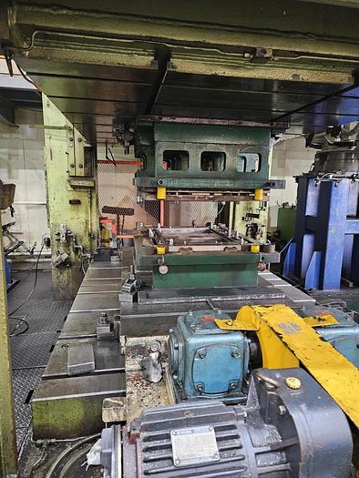 600 tons Sheet Stamping Line Mechanical Ssangyong 600-300-300-30