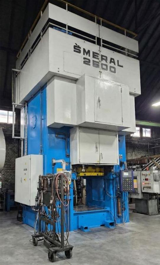 Used 2500 tons Press Hot Forging Smeral LKM2500MP
