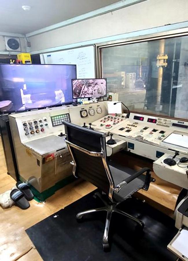 Used 2500 tons Press Forging Open Die Hydraulic JSW