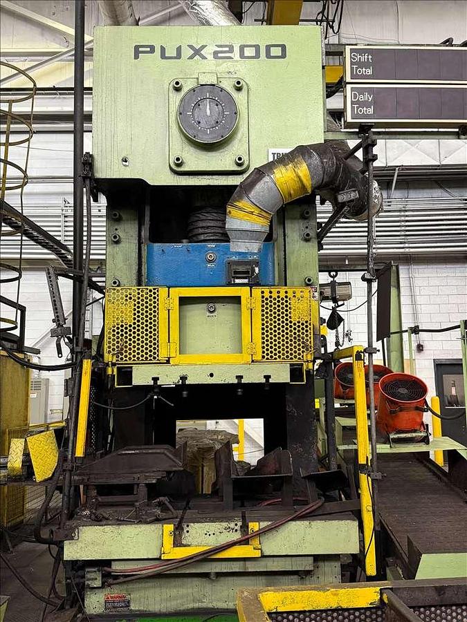 Used 2800 tons Hot Forging Line Nittan Massey MHFP-2800LW