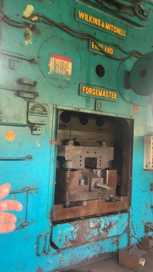 Used 1600 tons Press Hot Forging Wilkins & Mitchell
