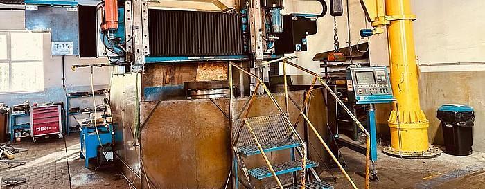 Used Lathe Vertical Turning CNC Sedin