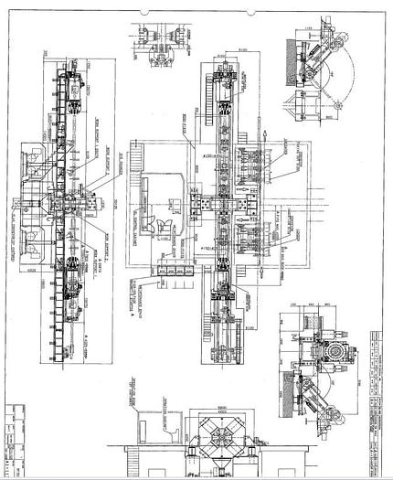Used Radial Forging Machine BF350 Neagari Shibuya,Japan