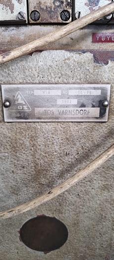 Used Borer Horizontal Table Type Tos W9A