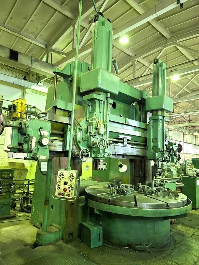 Used Lathe Vertical Turning Niles DKZ2500