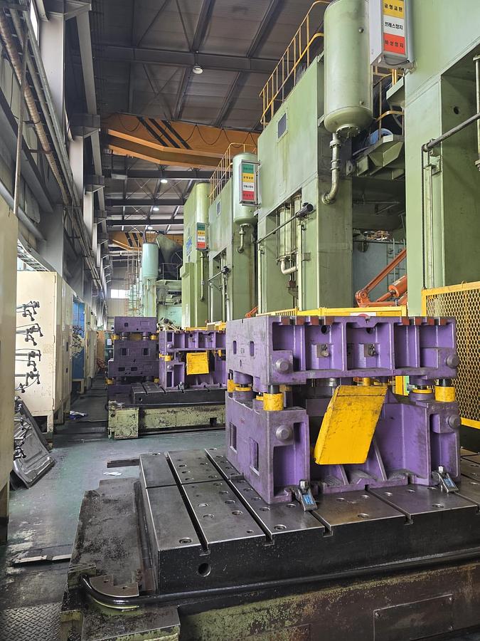 Used Sheet Stamping Line Mechanical KIA 800-500-400-400-400