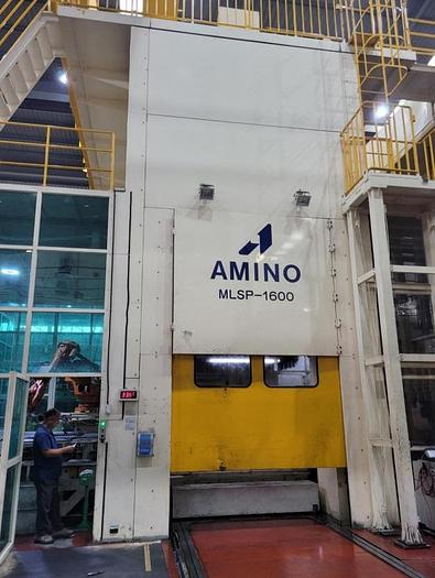 Used Press Sheet Stamping Mechanical Amino MLSP-1600