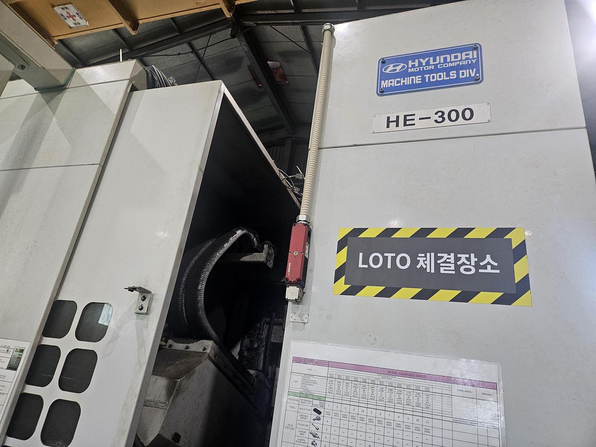 Used Gear Hobbing Machine CNC Hyundai HE-201LM