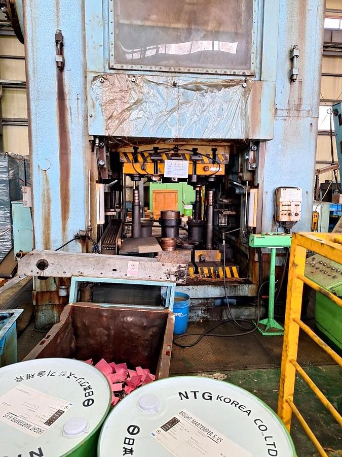 Used 4000 tons Press Cold Forging TMP Voronezh Russia K8346